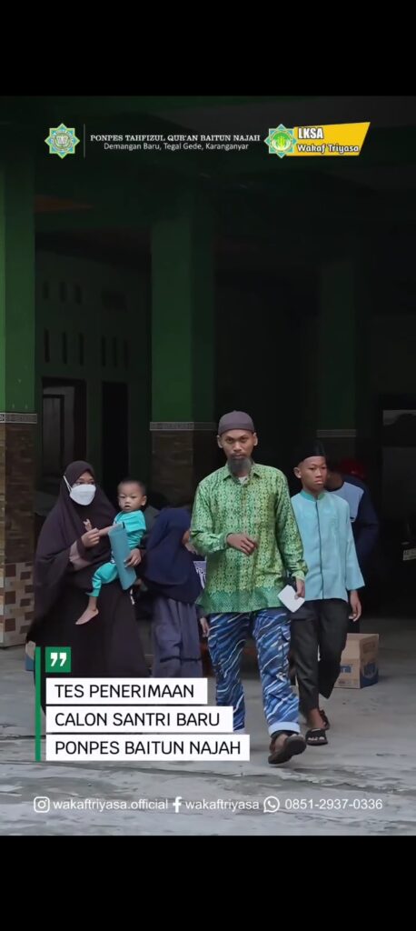 Tes PPDB PPTQ MTs Baitun Najah