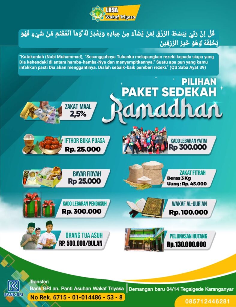 Tebar Berkah Ramadhan untuk Generasi Qur’ani